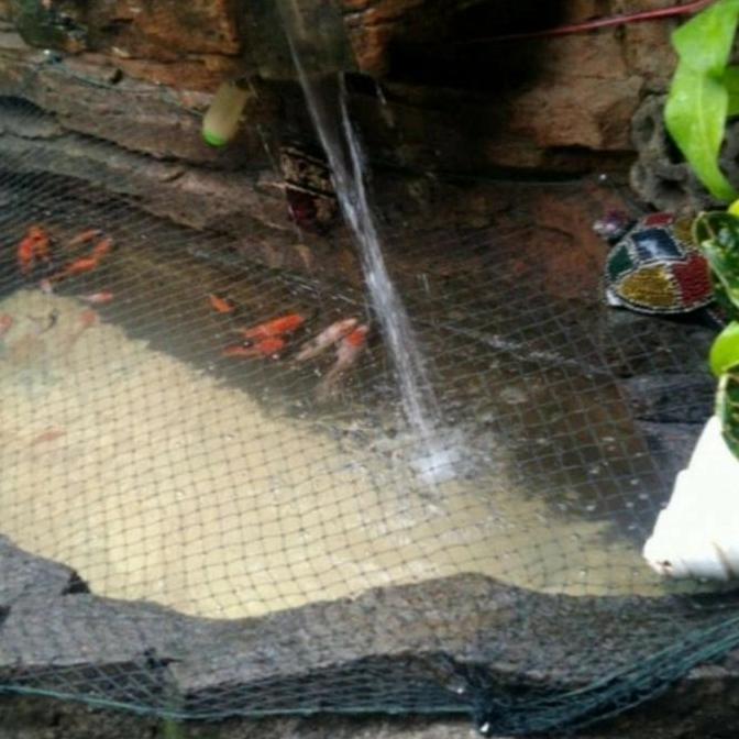 jaring penutup kolam ikan 1 Roll harga murah