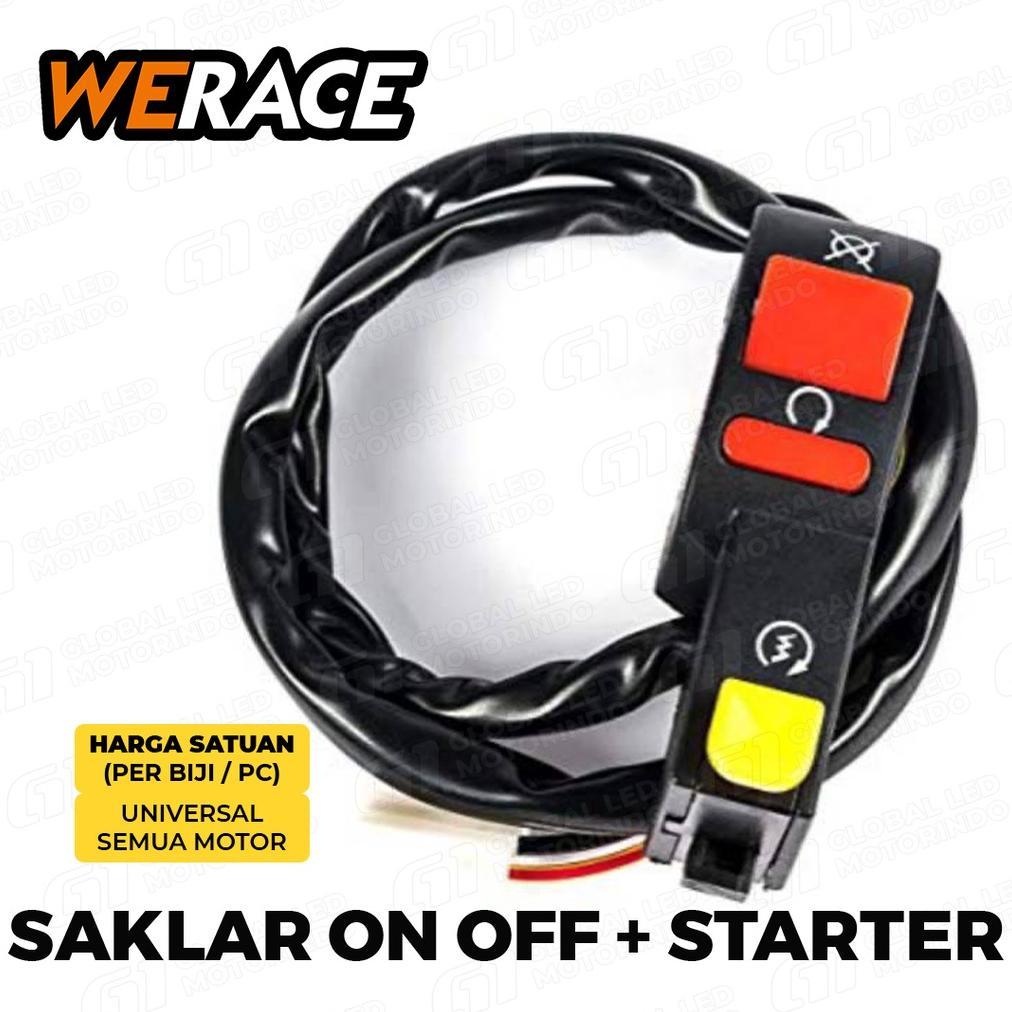 Saklar On/Off / Switch On Off Lampu Motor + Starter motor