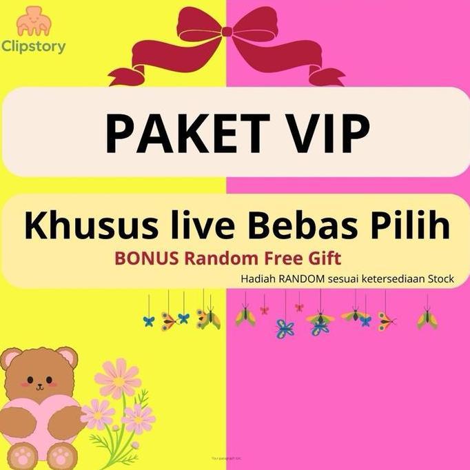 [Bebas Pilih] PAKET VIP ALL YOU CAN TAKE BEBAS PILIH card VIP ITEM dan jepitan anak lucu estetik fem