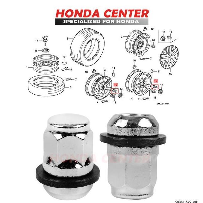 mur baut roda panjang mobil honda civic genio estilo ferio vti vtis fd