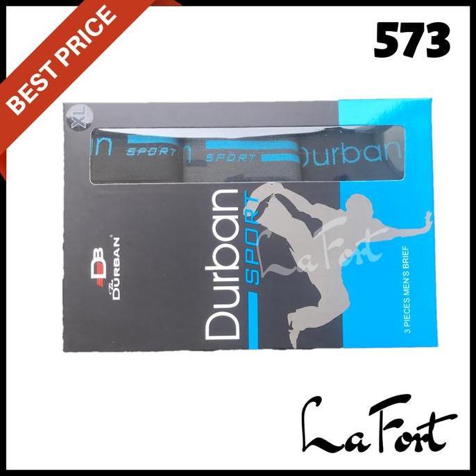 Realboy- Celana Dalam Durban 573 Pria Ori Serat Bambu Cd Cowok Berkualitas
