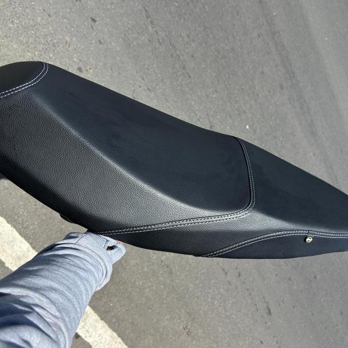 fullset jok motor full mbetec camaro jahit tengah busa latex tanam busa papas dua tingkat siku presi