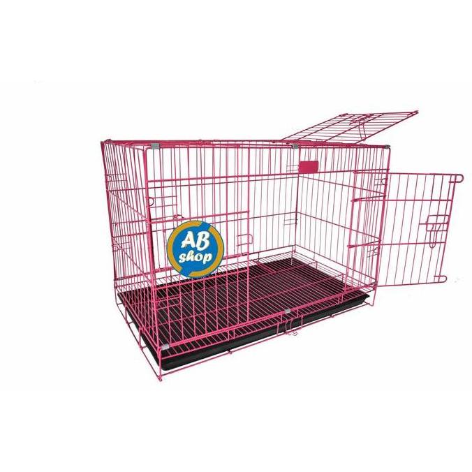 kandang kucing kelinci musang tanpa tingkat XL ukuran P 75