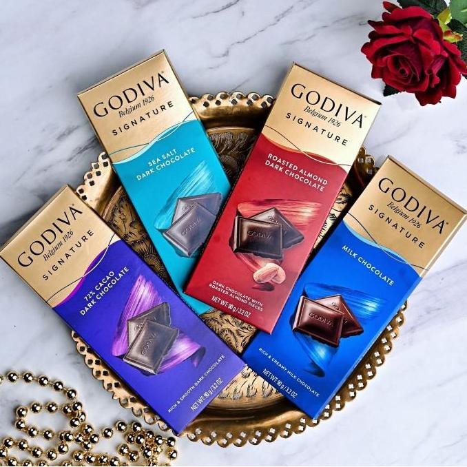 Thebest- GODIVA Signature Chocolate Tablet
