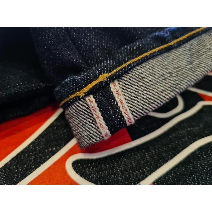 Samurai Jeans S003JP 21oz Cho-Kiwami Indigo Selvage Yamato Jeans murah