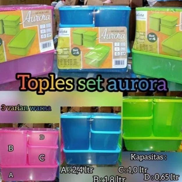 Thebest- [ AURORA ] CALISTA AURORA TOPLES SET SEALWARE