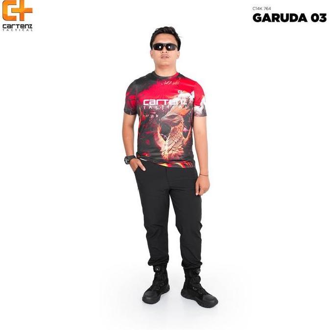Kaos Jersey Pendek Cartenz Tactical Garuda 03 (TERBAIK) (TERBARU) (TERMURAH)