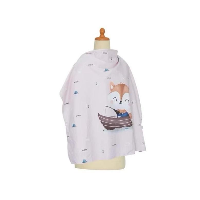 Cuci Gudang  Omiland Apron Menyusui / Penutup Ibu Menyusui Asi Fox Series Kain Penutup Anti Tembus P