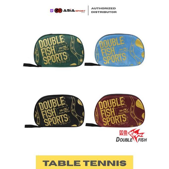 Bat Cover Table Tenis Doublefish J05 | Tenis Meja | Tas Cover Bat Pingpong Tenis Meja (TERBAIK) (TER