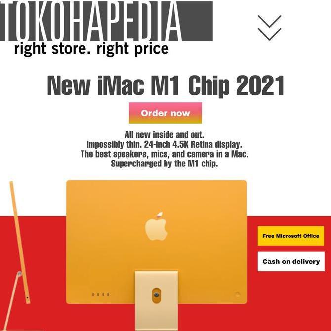 Apple iMac M1 Chip 2021 256GB 24-inch 4.5K Retina display