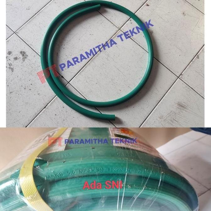 Thebest- Ecer selang kompor 5 lapis SNI meteran / eceran selang gas LPG Caisar