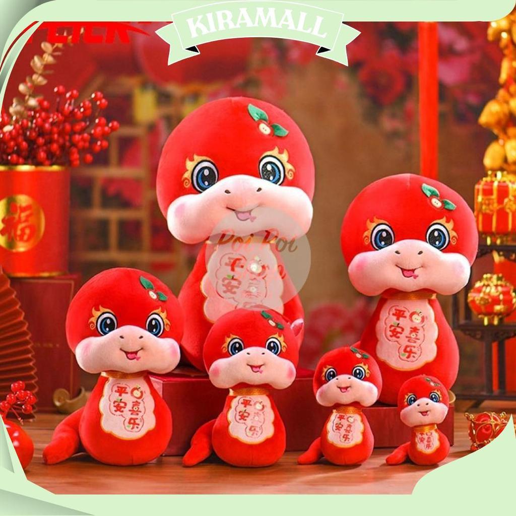 Boneka Imlek Shio Kuda Api 2026 Cny Dekorasi Souvenir Imlek Hotel Cafe Boneka Lucu Boneka Imlek Hias