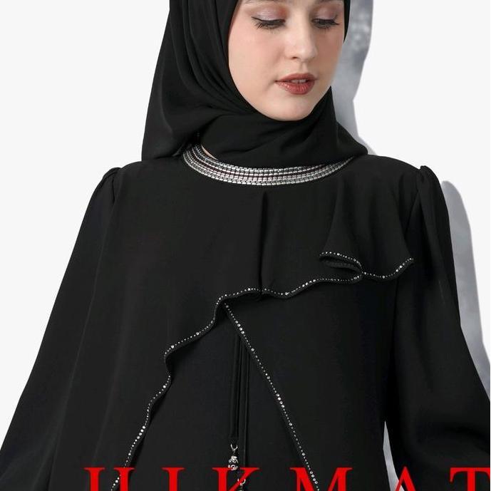 Sale Hikmat Fashion Original A4122 Abaya Hikmat Noerbutikmuslim