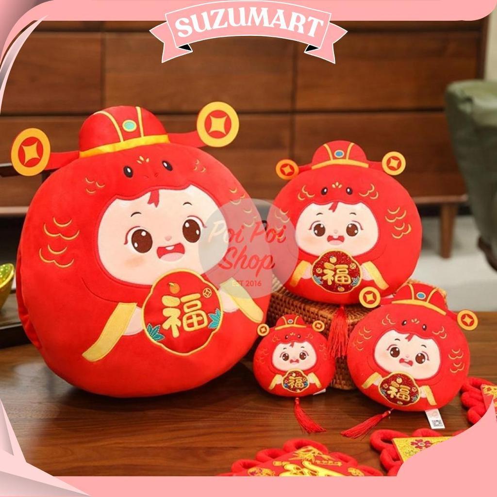 Boneka Imlek Shio Kuda 2026 Cny Dekorasi Souvenir Imlek Hotel Cafe Boneka Lucu Boneka Imlek Hiasan K