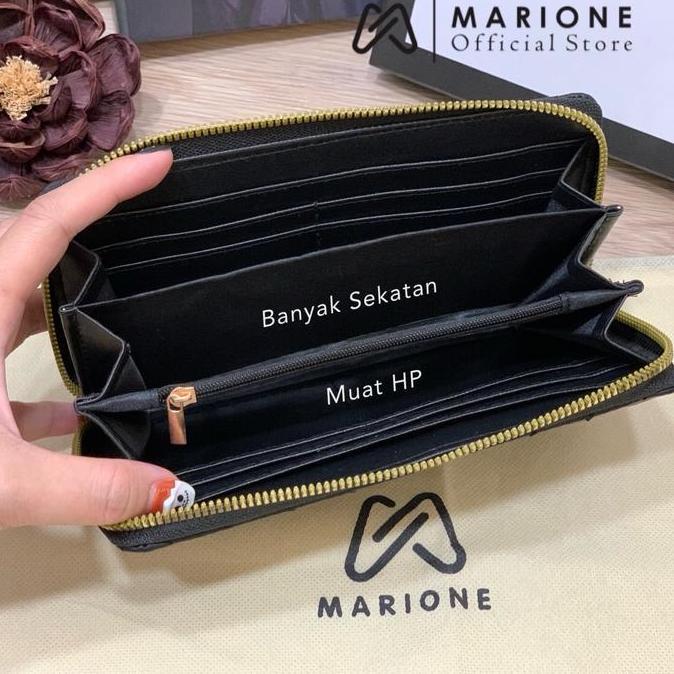 MARIONE - ZYLVECHIA Dompet Wanita Dompet Panjang resleting 1