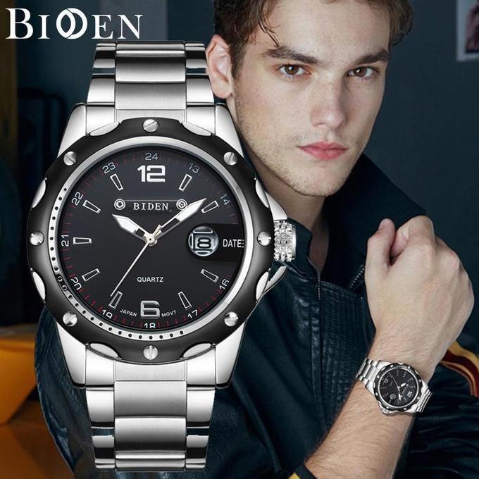 (BEST SELLER) 003Harga telah diganti, cepat beliBIDEN Jam Tangan Pria Olahraga Kuarsa Otomatis Date 