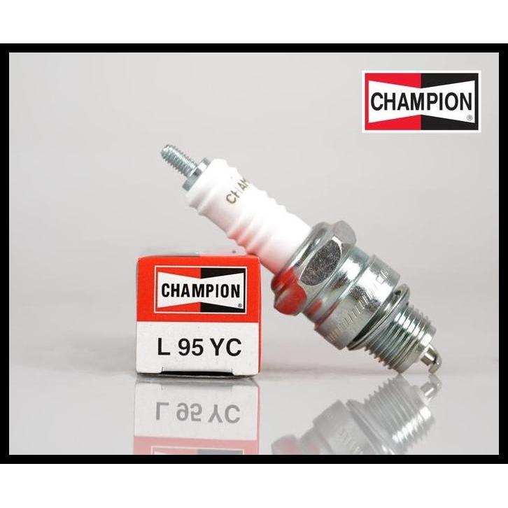 TERBARU BUSI CHAMPION L95YC MOTOR 2TAK DRAT PENDEK VESPA RXKING F1ZR 