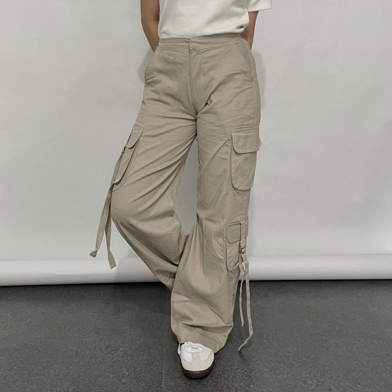 PRODUK TERBARU RADEYA - Multipocket Cargo Pants - Highwaist Cargo Pants