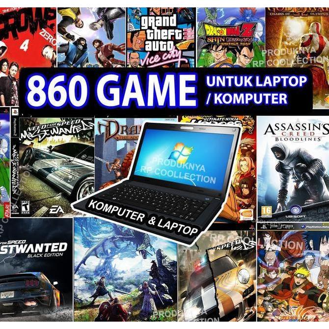 Flashdisk Isi 860 Game Untuk Laptop Komputer Pc Best