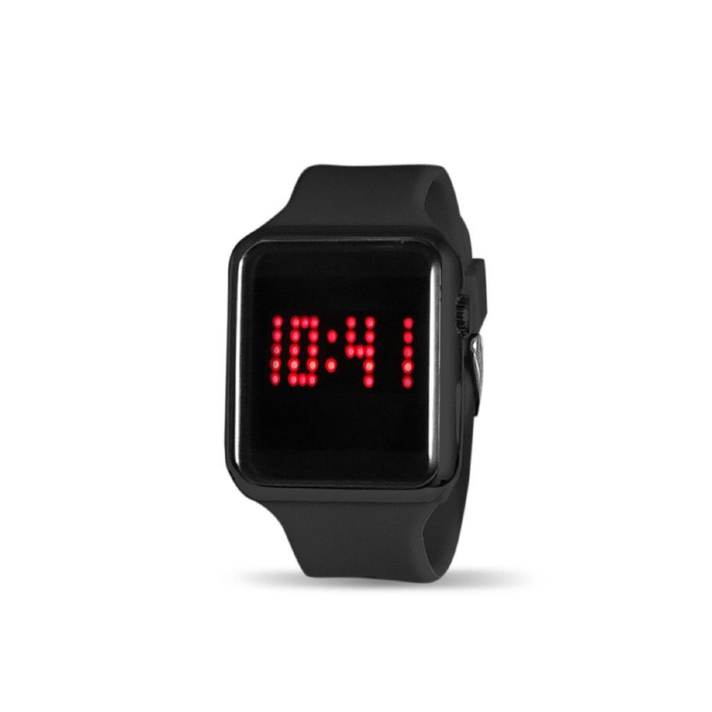 CARDIFF LED 5003 Jam Tangan Digital Kasual Unisex Titanium