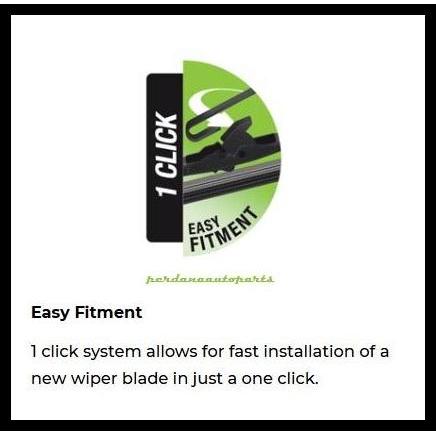 BEST DEAL WIPER BELAKANG SUBARU FORESTER, OUTBACK ASLI VALEO 14 INCH 