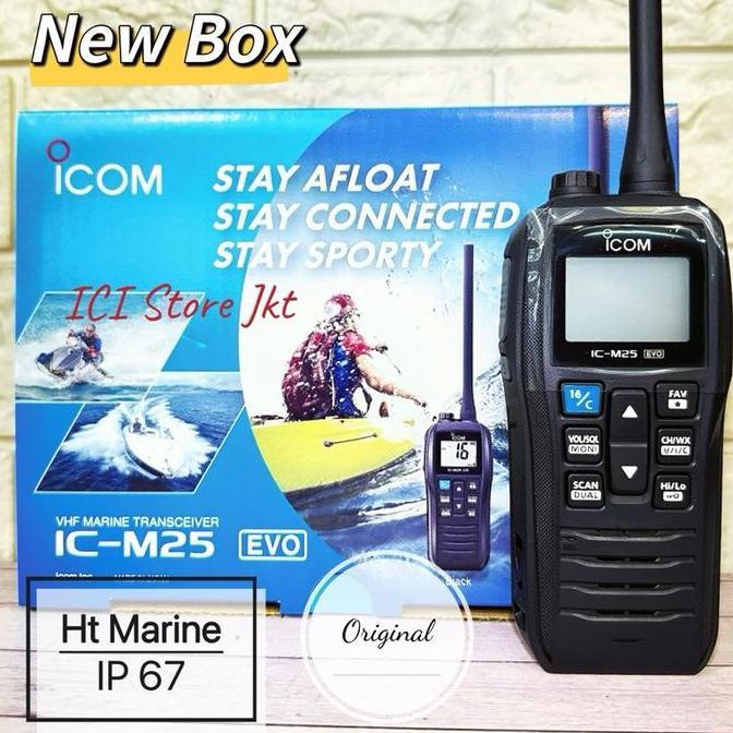 Murah Radio Ht Icom M25 Marine (Original)
