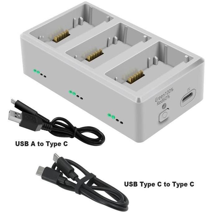 Murah Charging Hub Mini 3 Pro Mini 4 Dji 3 Marstrom Baterai Docking Slot Battery Drone Two Way Charg