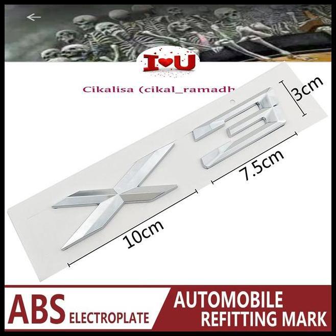 TERMURAH EMBLEM BMW X1 X3 X5 X6 LOGO BAGASI