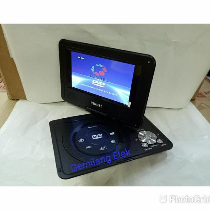 Sale Portable Tv Dvd Usb Radio Rinrei 7 Inch