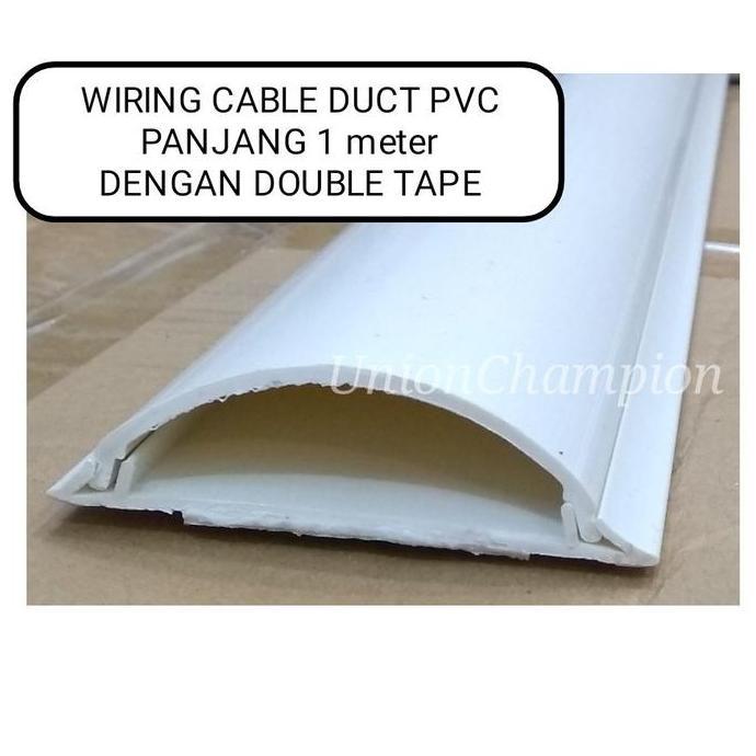 Fastrik- Penutup Kabel Lantai Ducting Lantai Oval Niso Panjang 1M