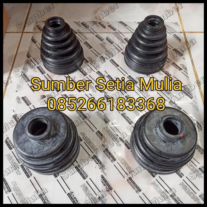 TERLARIS KARET BOOT AS RODA LUAR DALAM TOYOTA CAMRY ACV30 TH 2002-2006 2SET 4PC