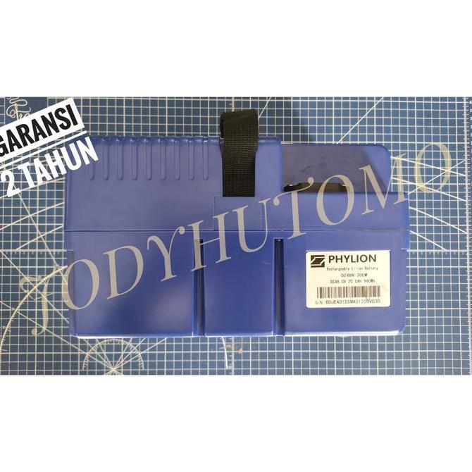 Baterai Lithium PHYLION Sepeda Listrik 48v 20AH Batre Motor Listrik 48v 20AH merk PHYLION - Battery 