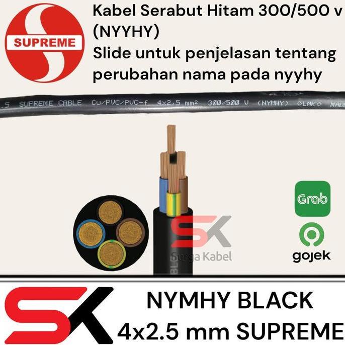 Fastrik- Nyyhy 4X2.5Mm/ Kabel Serabut 4 X 2.5Mm/ Kabel Flexible 4X2,5/ 4 X 2,5