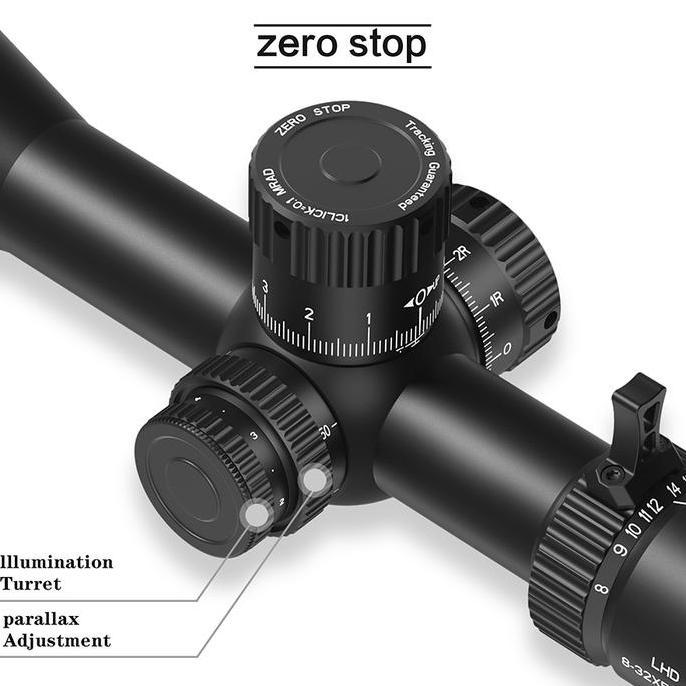 Telescope Teleskop Discovery Lhd 8-32X56Sfir Ffp Zero Stop 34Mm Kualitas Terbaik Harga Termurah