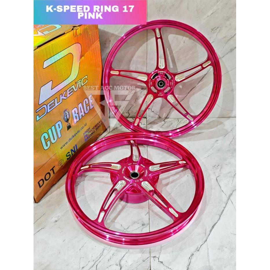 Velg Delkevic Ring 17 Bintang Laut Beat Scoopy Genio Vario 110 Mio Sporty Velg Delkevic Kspeed Ring 