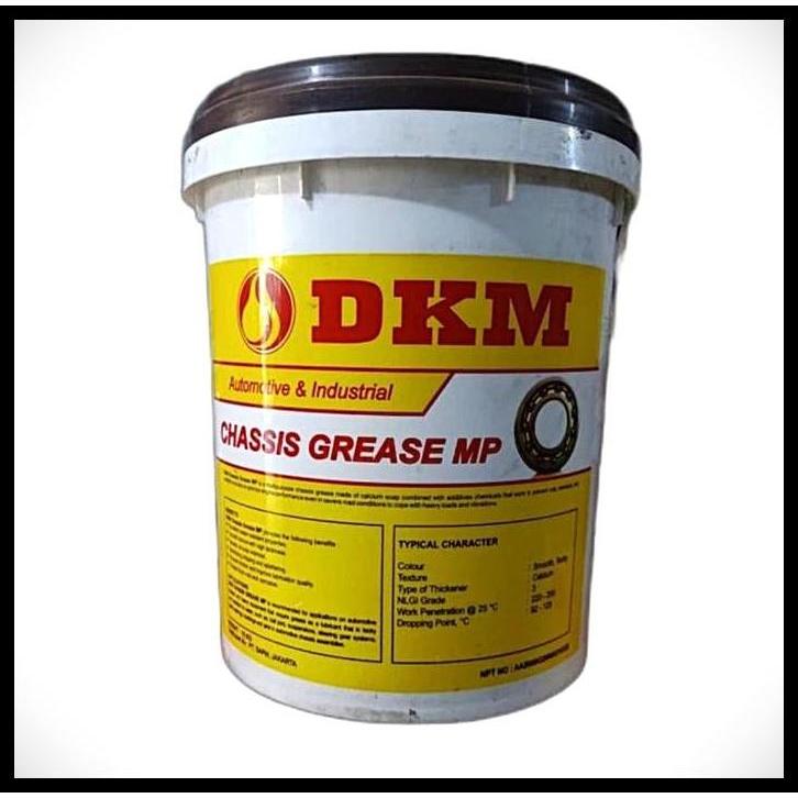 TERBARU DKM TUTUP HITAM PAIL GREASE/GEMUK DKM/PELUMAS MINYAK GEMUK/GREASE CERBI CHASIS/CASIS/STEMPET