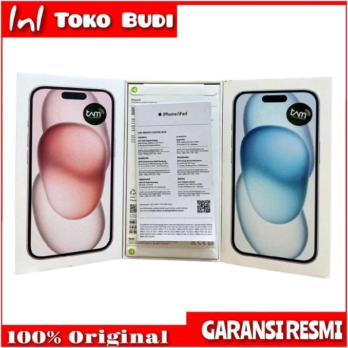 Gasskirim- Apple Iphone 15 Plus + 128Gb/256Gb/512Gb Garansi Resmi Ibox Indonesia