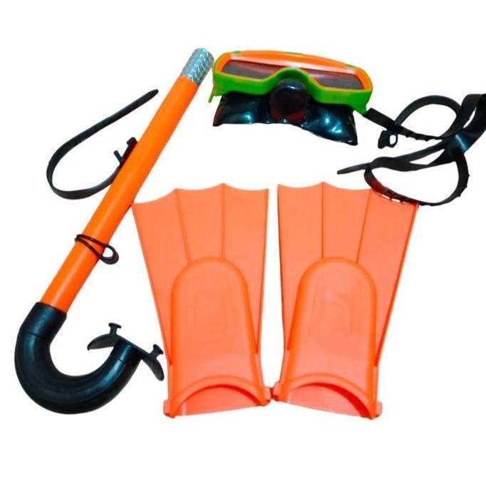PERLENGKAPAN ALAT SELAM SNORKELING / KACA MATA BERENANG ANAK