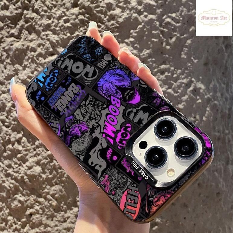 Cuci Gudang Rci200 Premium Matte Hard Casing Hp Graffiti Case  Untuk Iphone 7 8 7+ 8+ 11 12 13 14 15