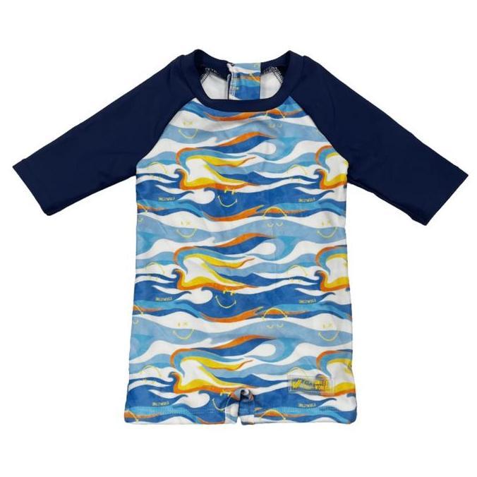 Lee Vierra Kids Smiley Wave Long Sleeves Diving