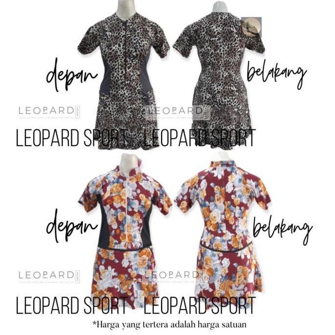 Baju Renang Wanita Rok Pendek dewasa / Baju Renang Rok