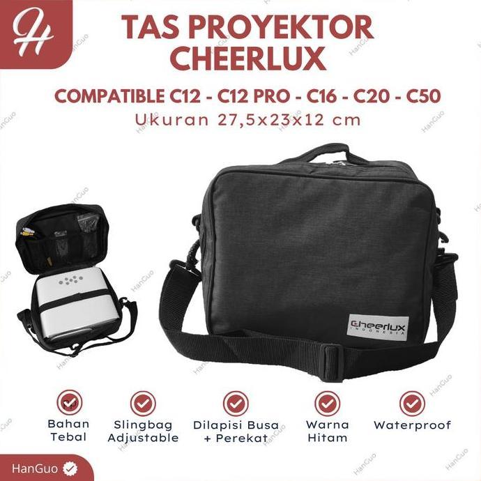 Tas Proyektor Cheerlux C16-C50 | Tas Penyimpanan Proyektor