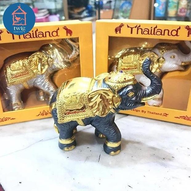BEBAS ONGKIR - PAJANGAN GAJAH THAILAND A - Oleh Thailand Luar Negeri