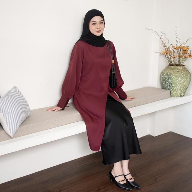 Cantek- Cottonary Yiran Tunic | Tunik Wanita Lebaran Hari Raya