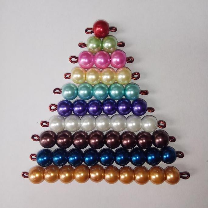 Thebest- Montessori Math Beads | Handmade