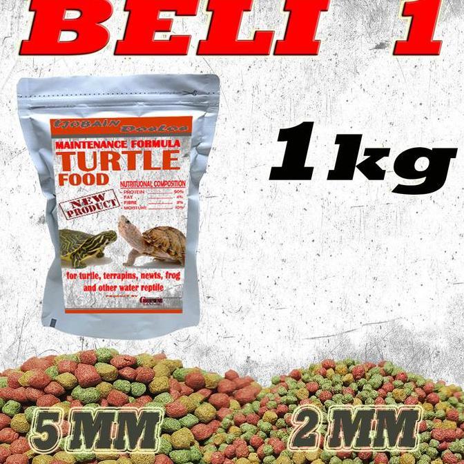 Fishbou- Makanan Kura-Kura Air Brazil Res Cst Damer Dada Merah Kura Ambon Razor Piput Monbi Ast Alig