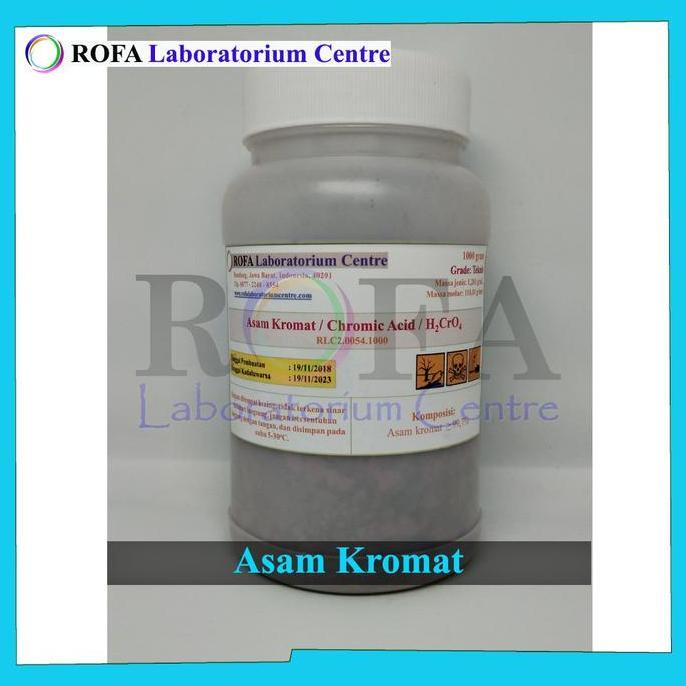 TERBARU - Asam Kromat / Chromic Acid / H2CrO4 500 Gram