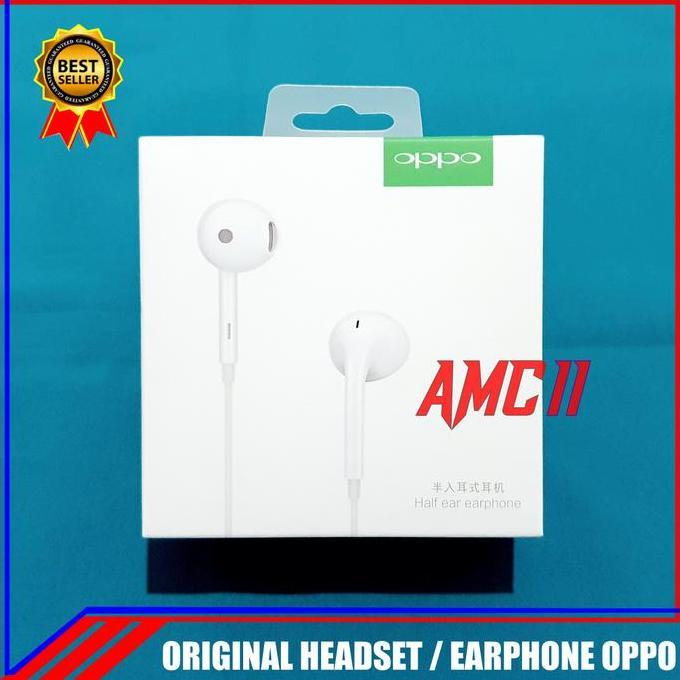 DB193 >> Headset Earphone Oppo A5 2020 Oppo A9 2020 ORIGINAL 100%