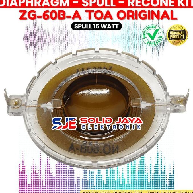 DV348 >> DIAPHRAGM SPUL TOA ZG-60B-A 15W 10W SPULL TOA ZG60BA ZH-610S ZH-610SM ZH-615S ZH-615SM ZH-6