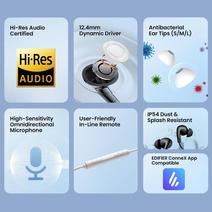 sasakarangjaya78 - edifier p230 usb-c wired earbuds with remote and mic